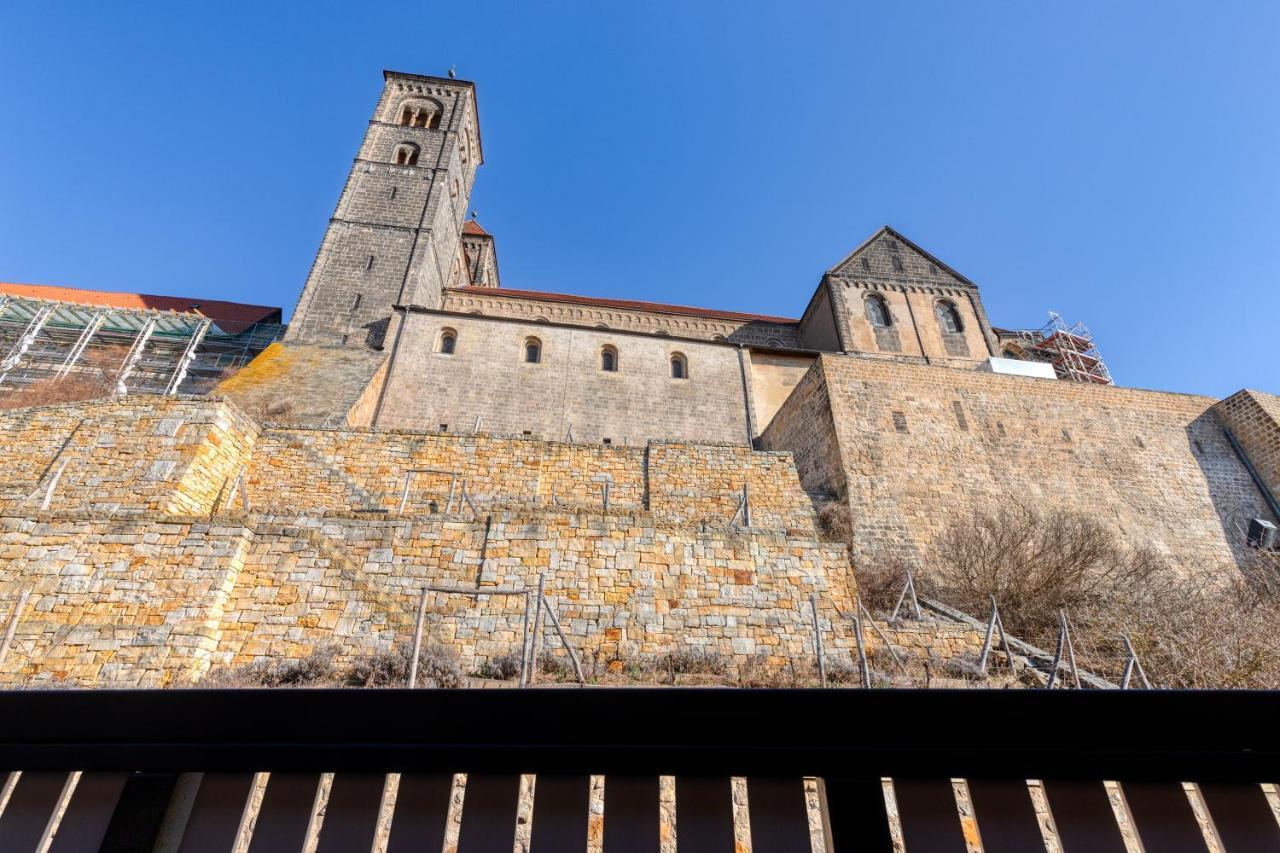 Fachwerkhaus Auf Dem Schlossberg Кведлинбург Экстерьер фото